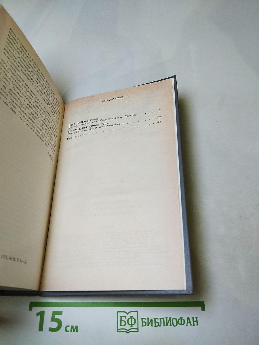 Пора надежд. Возвращения домой