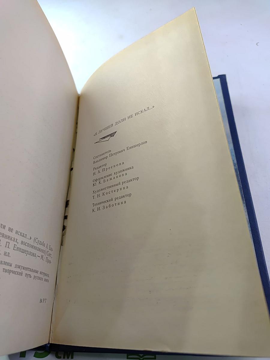 Я лучшей доли не искал... Судьба Александра Блока в письмах, дневниках, воспоминаниях