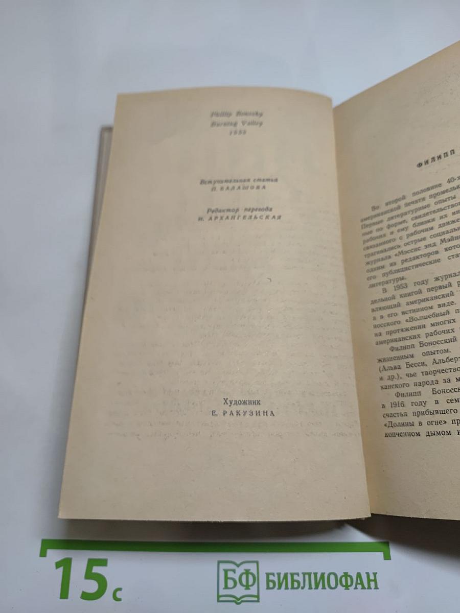 Долина в огне