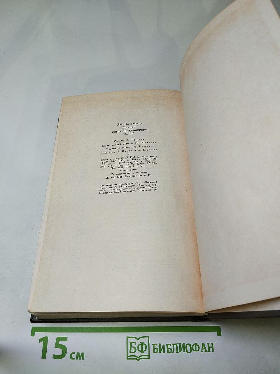 Собрание сочинений. Том семнадцатый: Письма 1845-1886 гг.