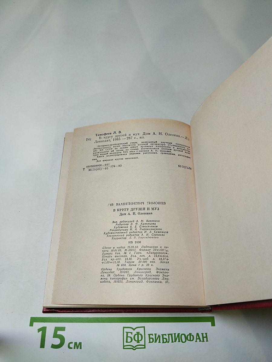 В кругу друзей и муз: Дом А. Н. Оленина