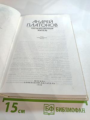 Андрей Платонов. Государственный житель