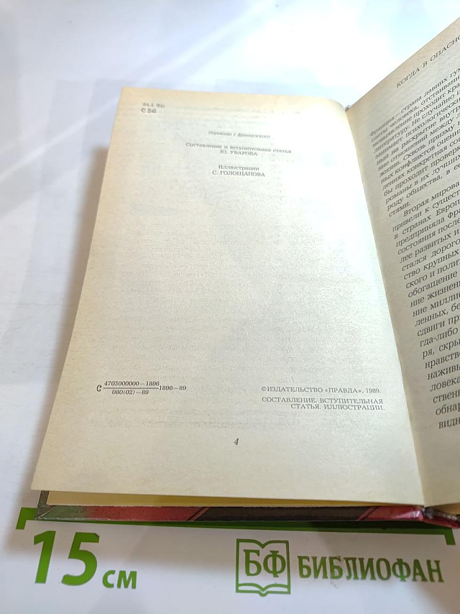 Современный французский детективный роман