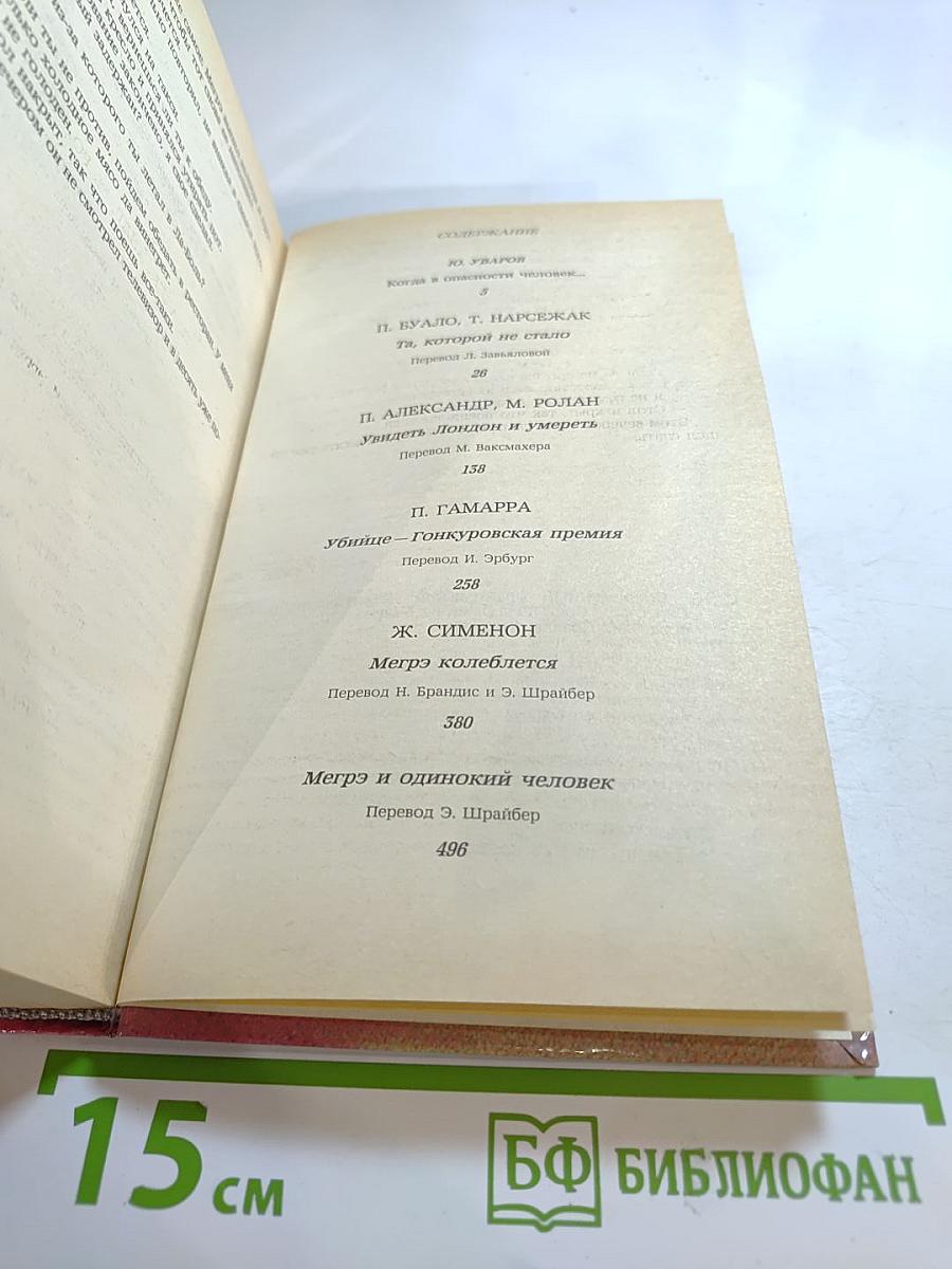 Современный французский детективный роман