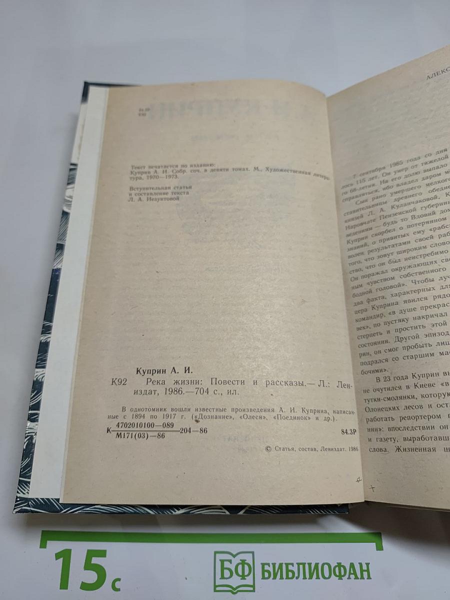 Река жизни: Повести и рассказы
