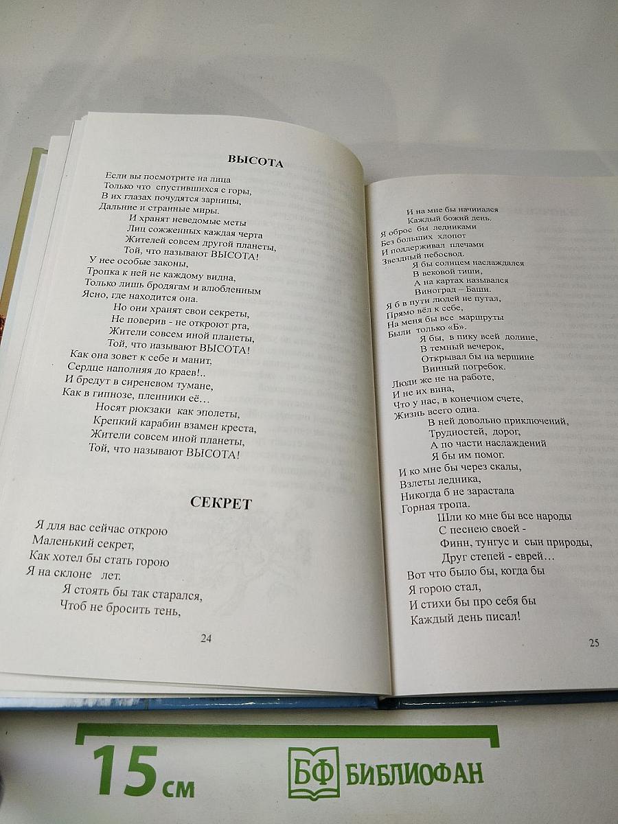 Мы ищем путь к своим вершинам...: стихи