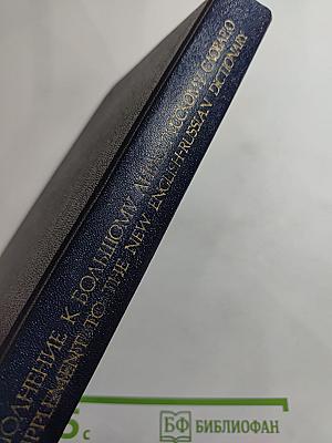 Дополнение к Большому англо-русскому словарю