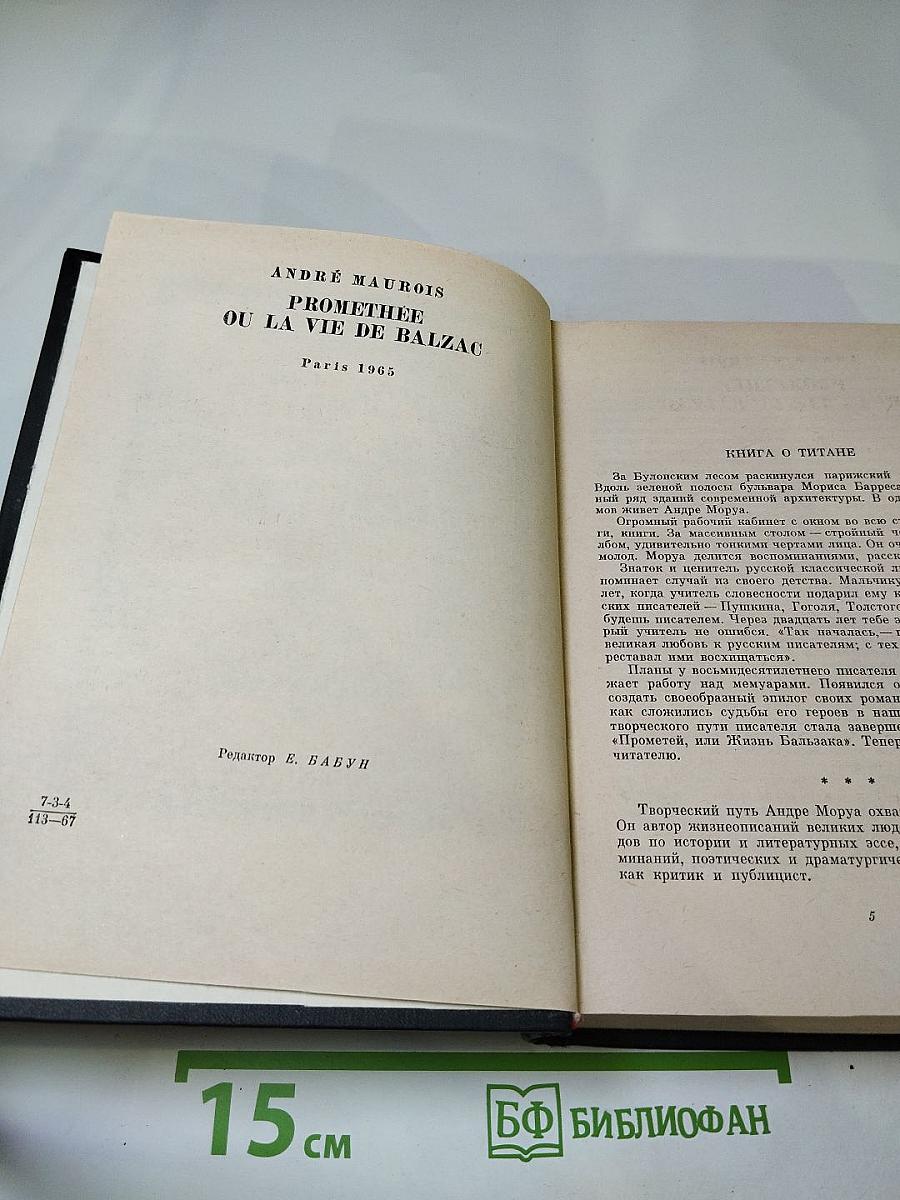 Прометей или Жизнь Бальзака