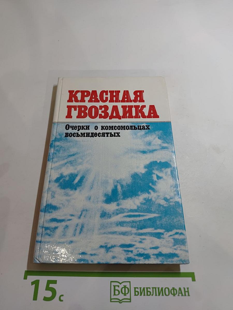 КРАСНАЯ ГВОЗДИКА. Очерки о комсомольцах восьмидесятых