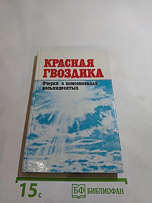 КРАСНАЯ ГВОЗДИКА. Очерки о комсомольцах восьмидесятых