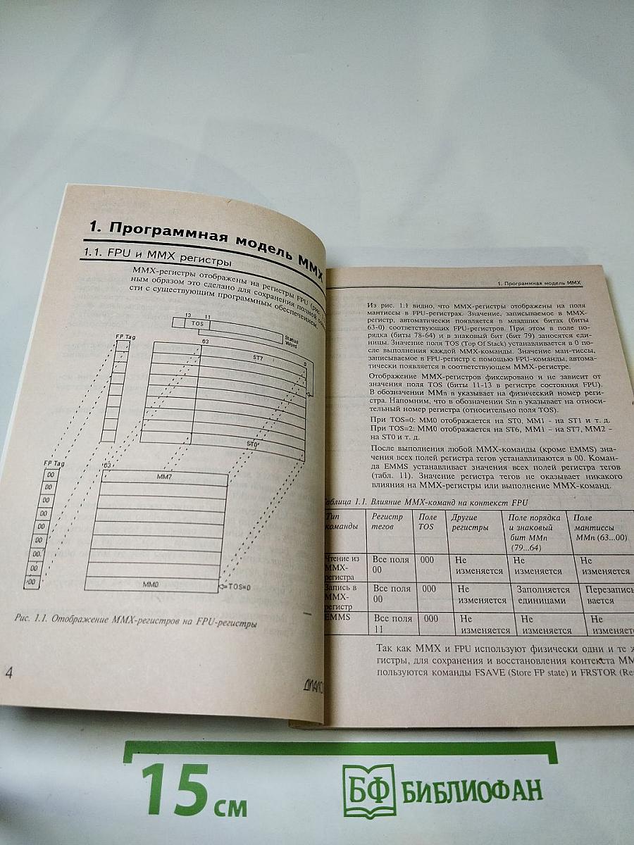 Технология MMX. Возможности процессоров P5 и P6