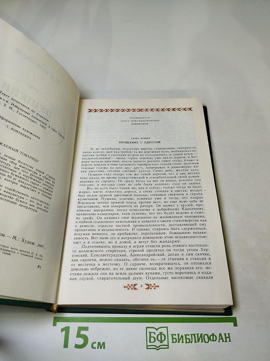 Пушкин в Михайловском