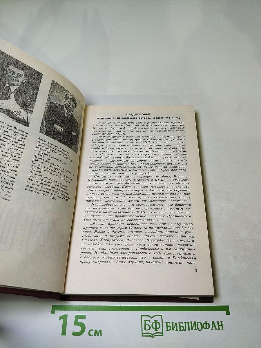 Кремлевский заговор. Версия следствия