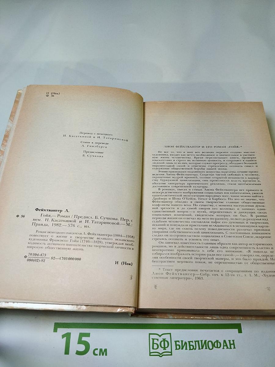 Гойя, или Тяжкий путь познания