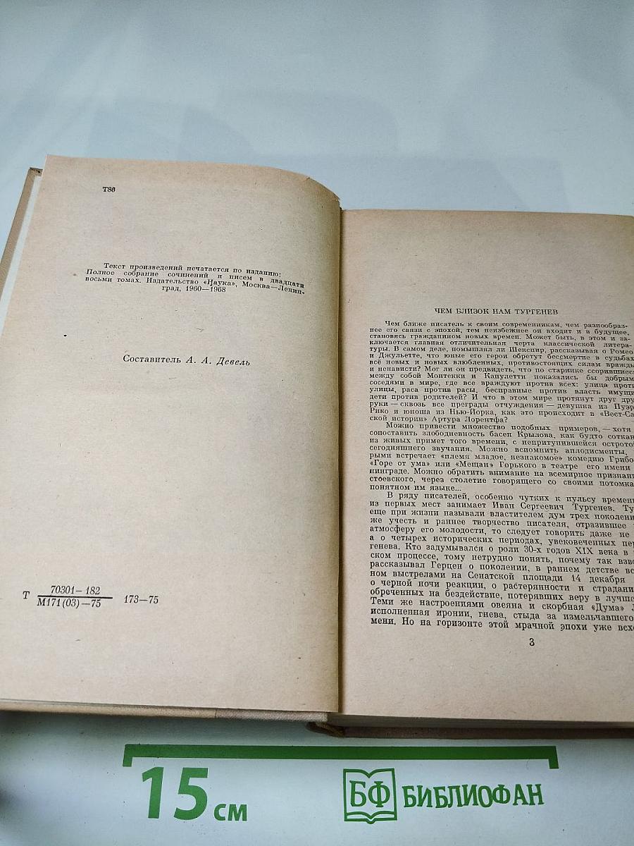 И. С. Тургенев. Избранное