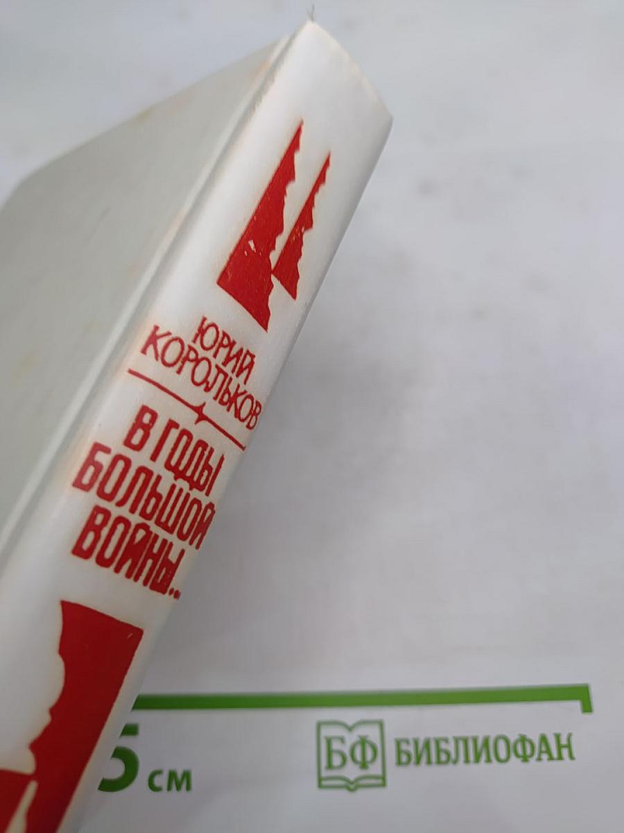 В годы большой войны