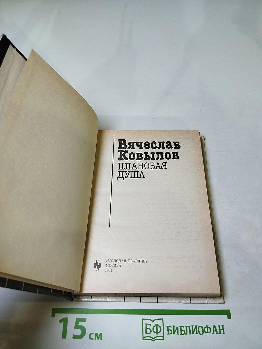 Плановая душа