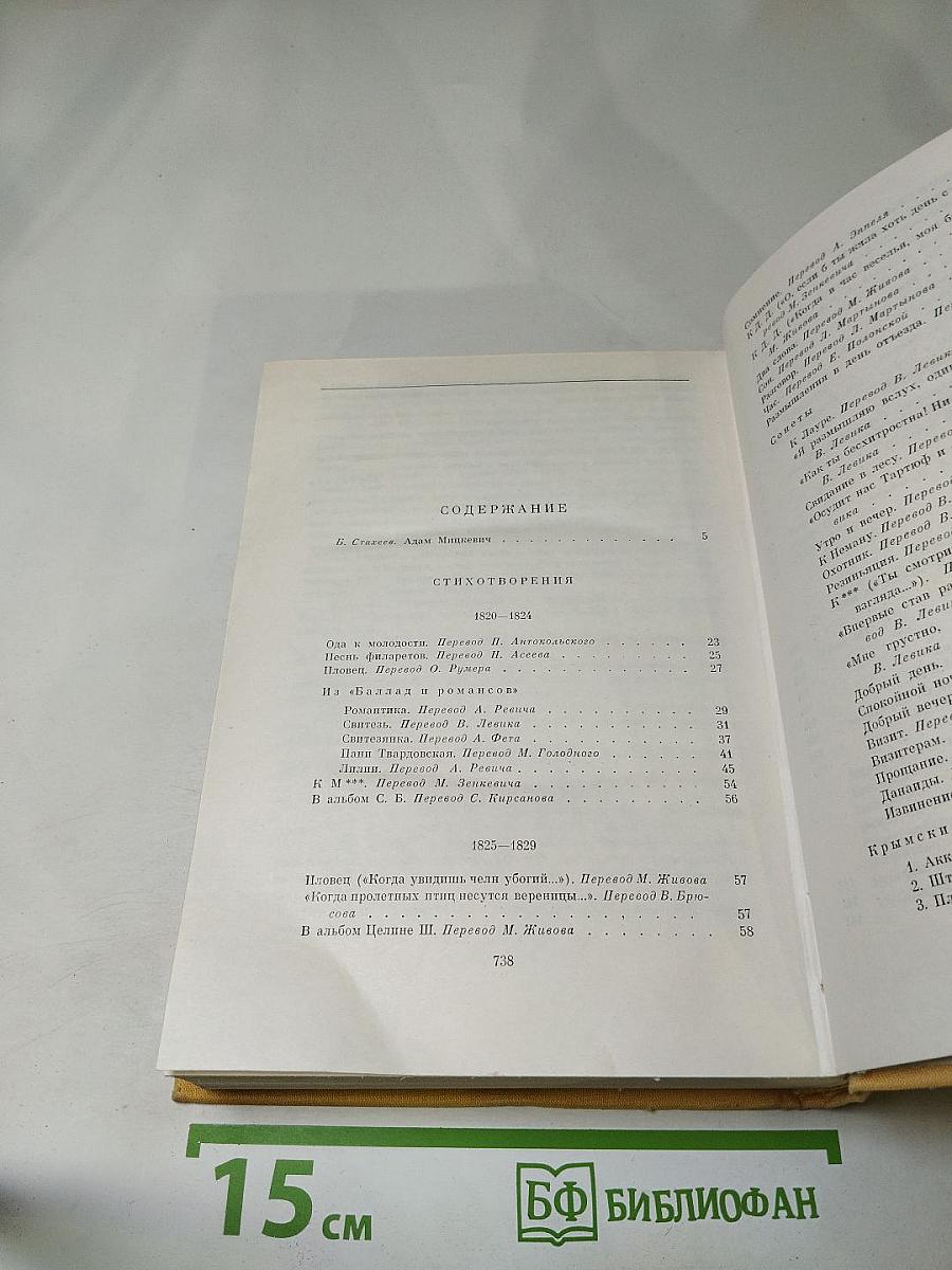 Адам Мицкевич. Стихотворения