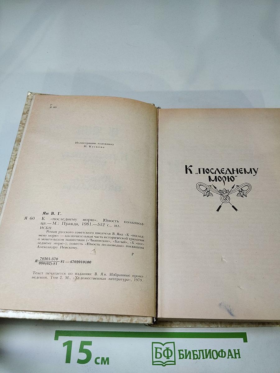 К последнему морю. Юность полководца