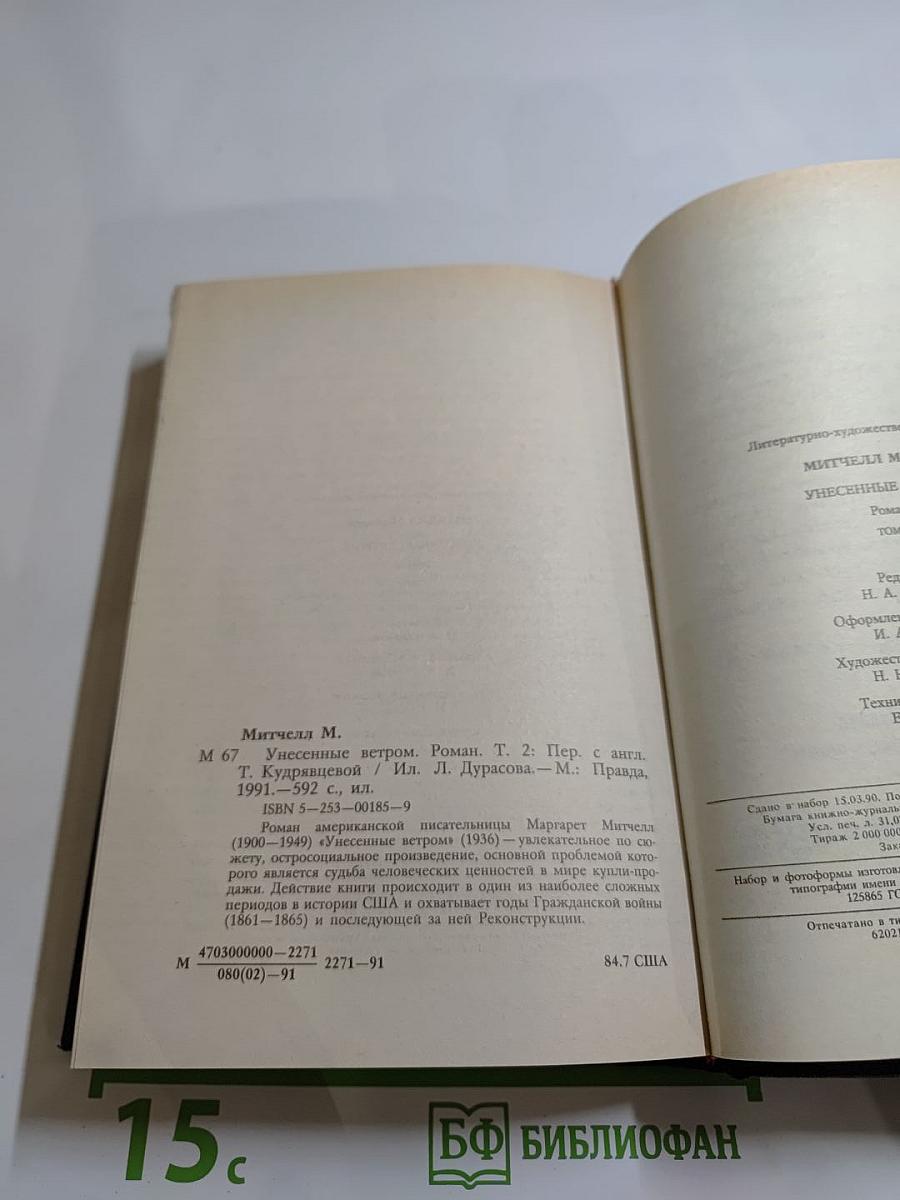 Унесенные ветром. Том 2