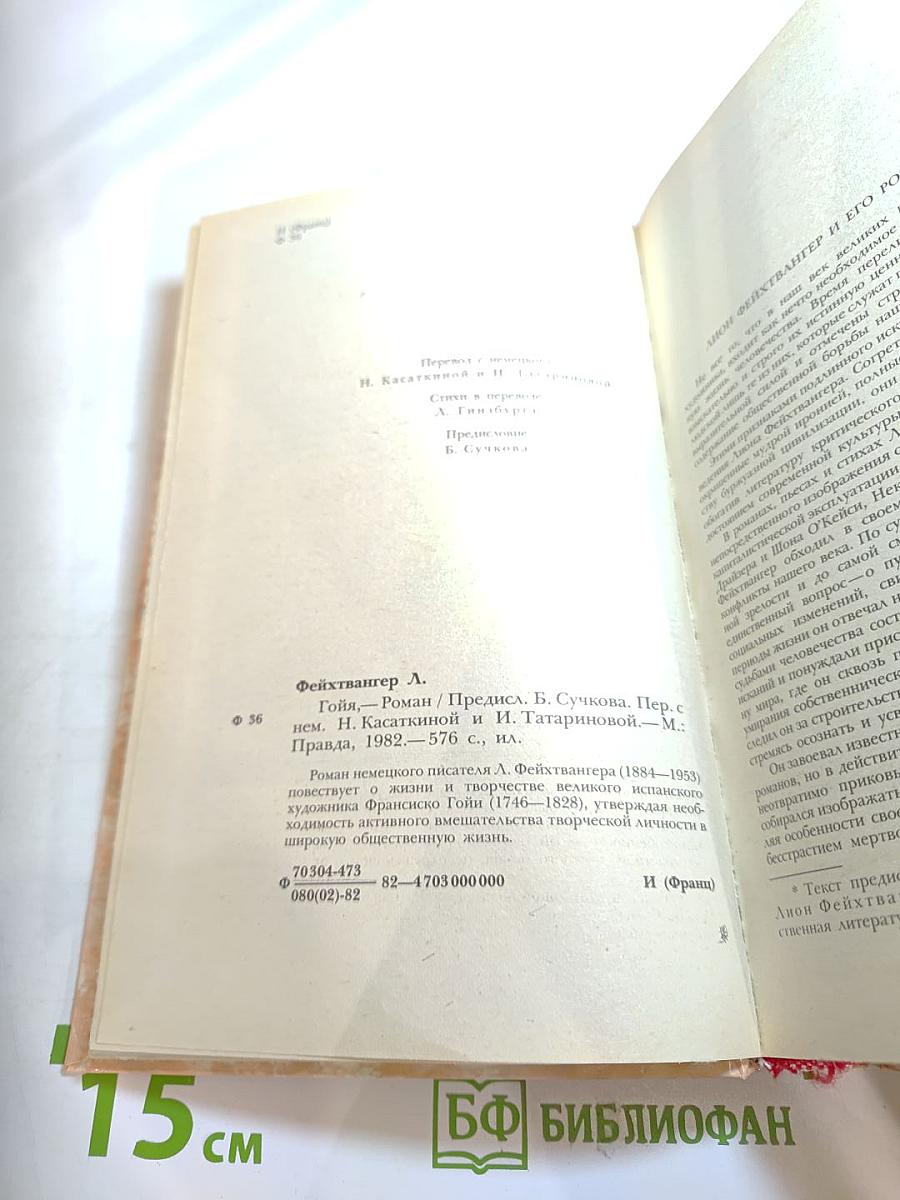 Гойя, или Тяжкий путь познания