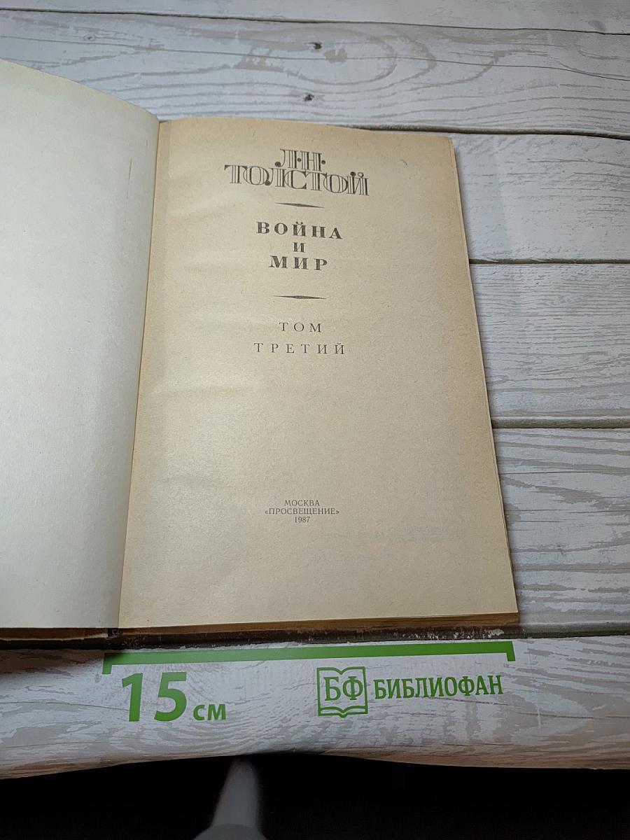 Война и мир. Том третий