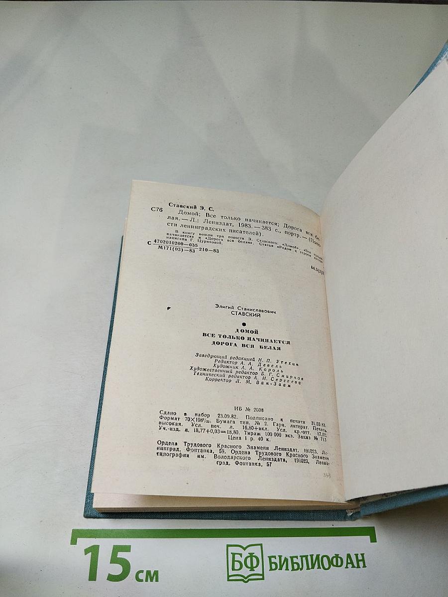 Домой. Все только начинается. Дорога вся белая