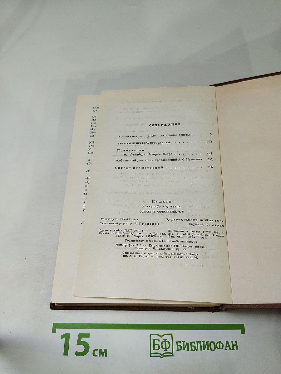 Собрание сочинений. Том восьмой