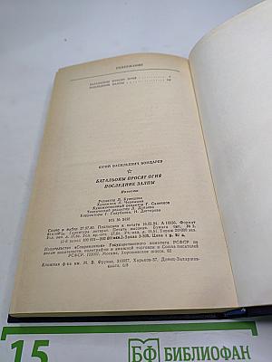 Батальоны просят огня. Последние залпы