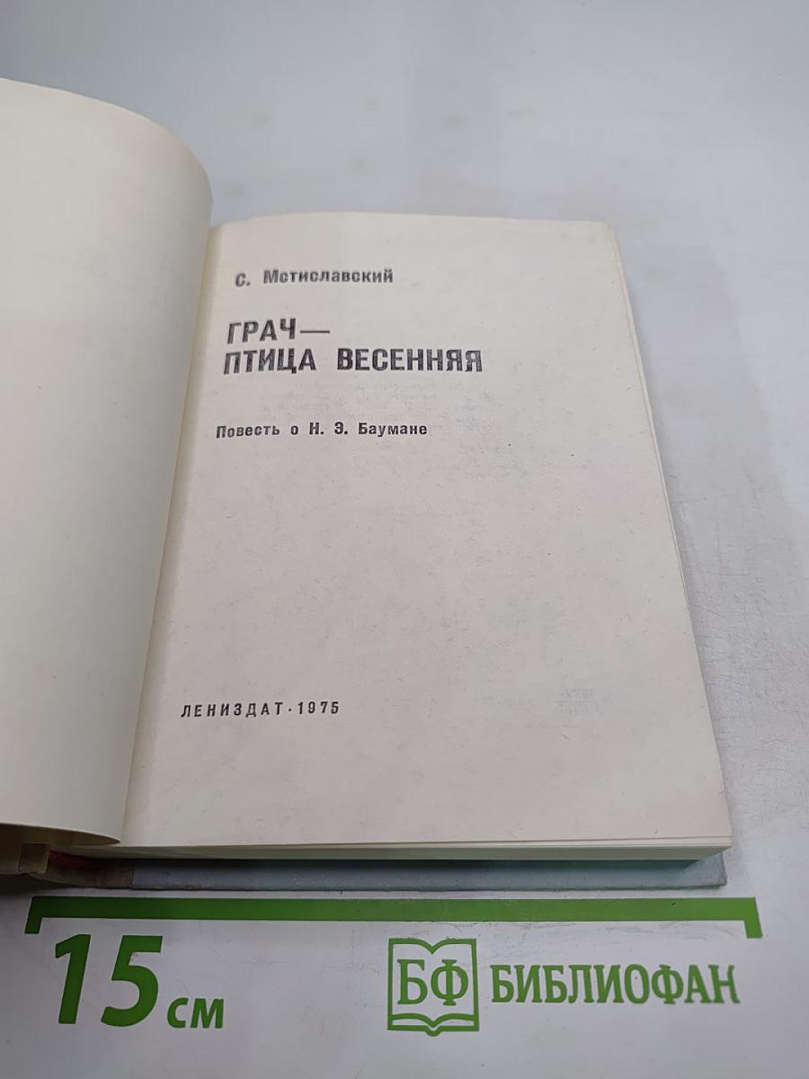 Грач - птица весенняя