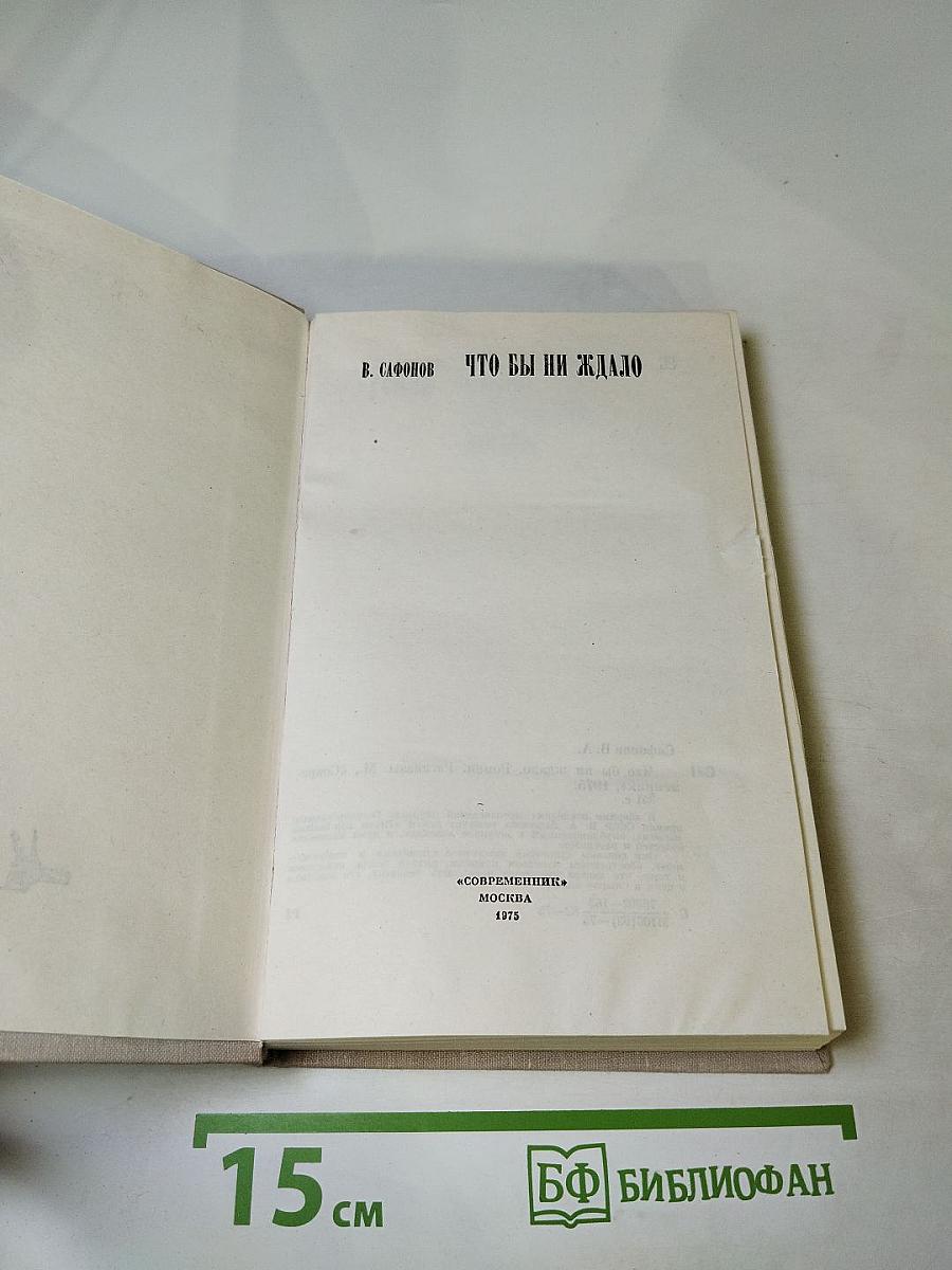 Что бы ни ждало