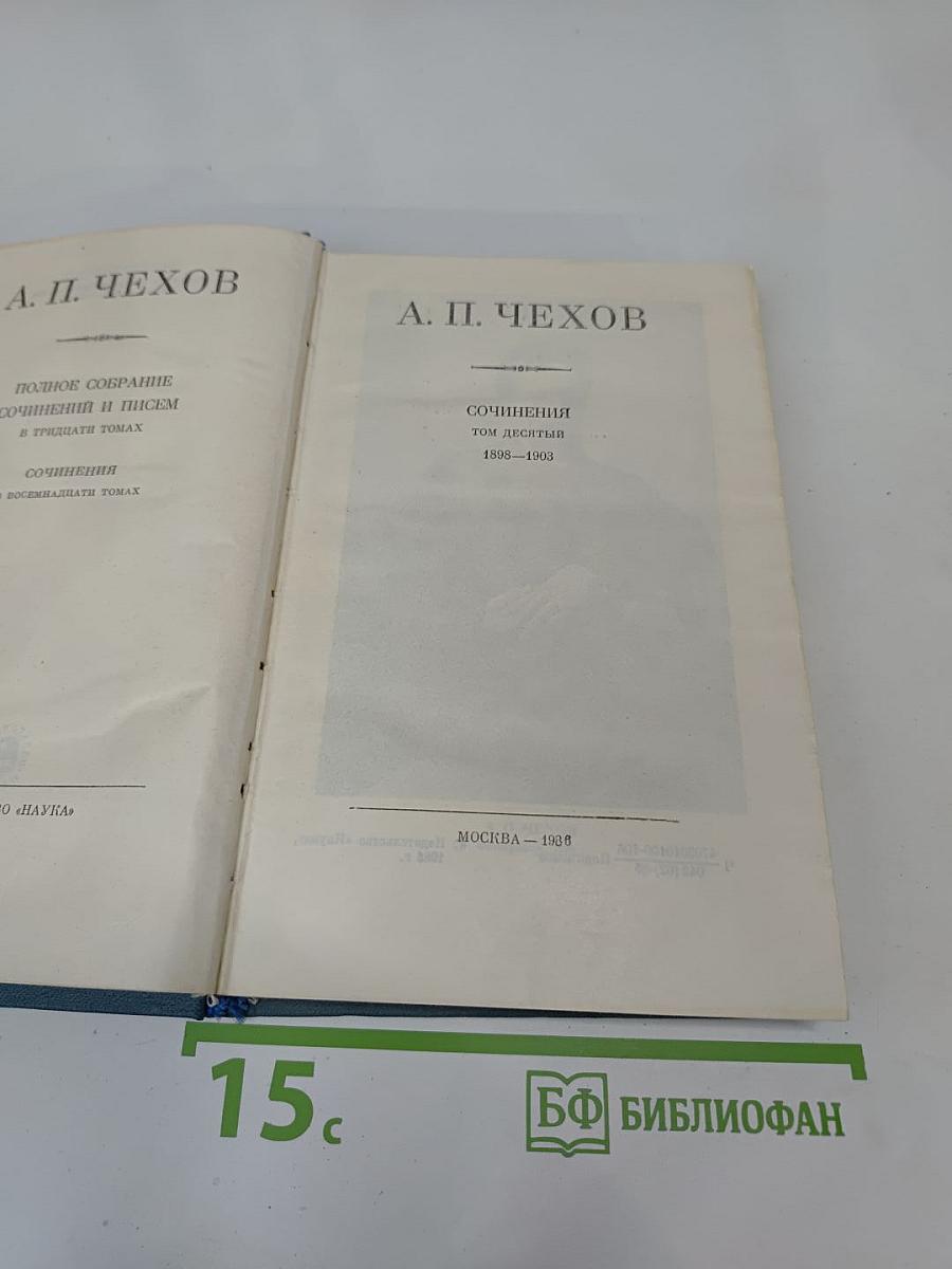Сочинения. Том десятый. 1898-1903