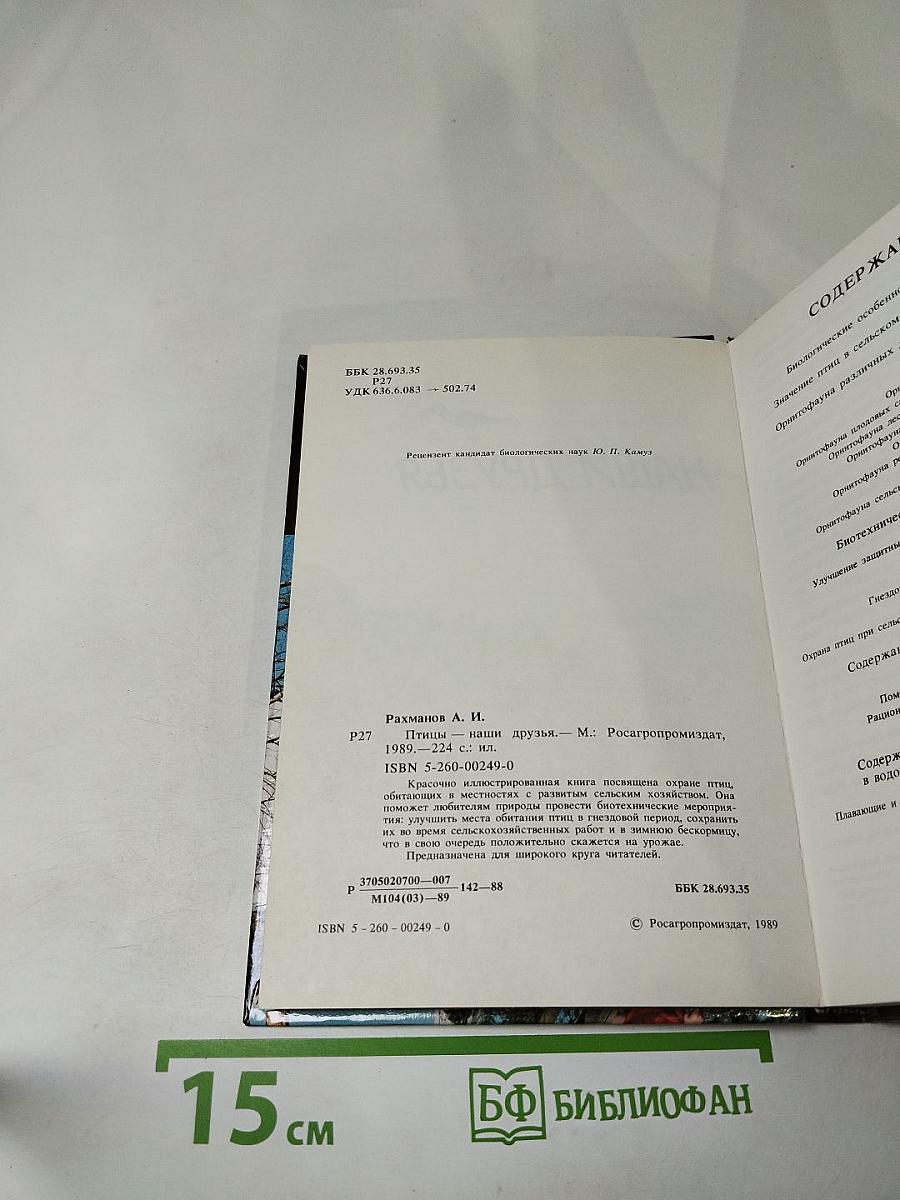 Птицы – наши друзья