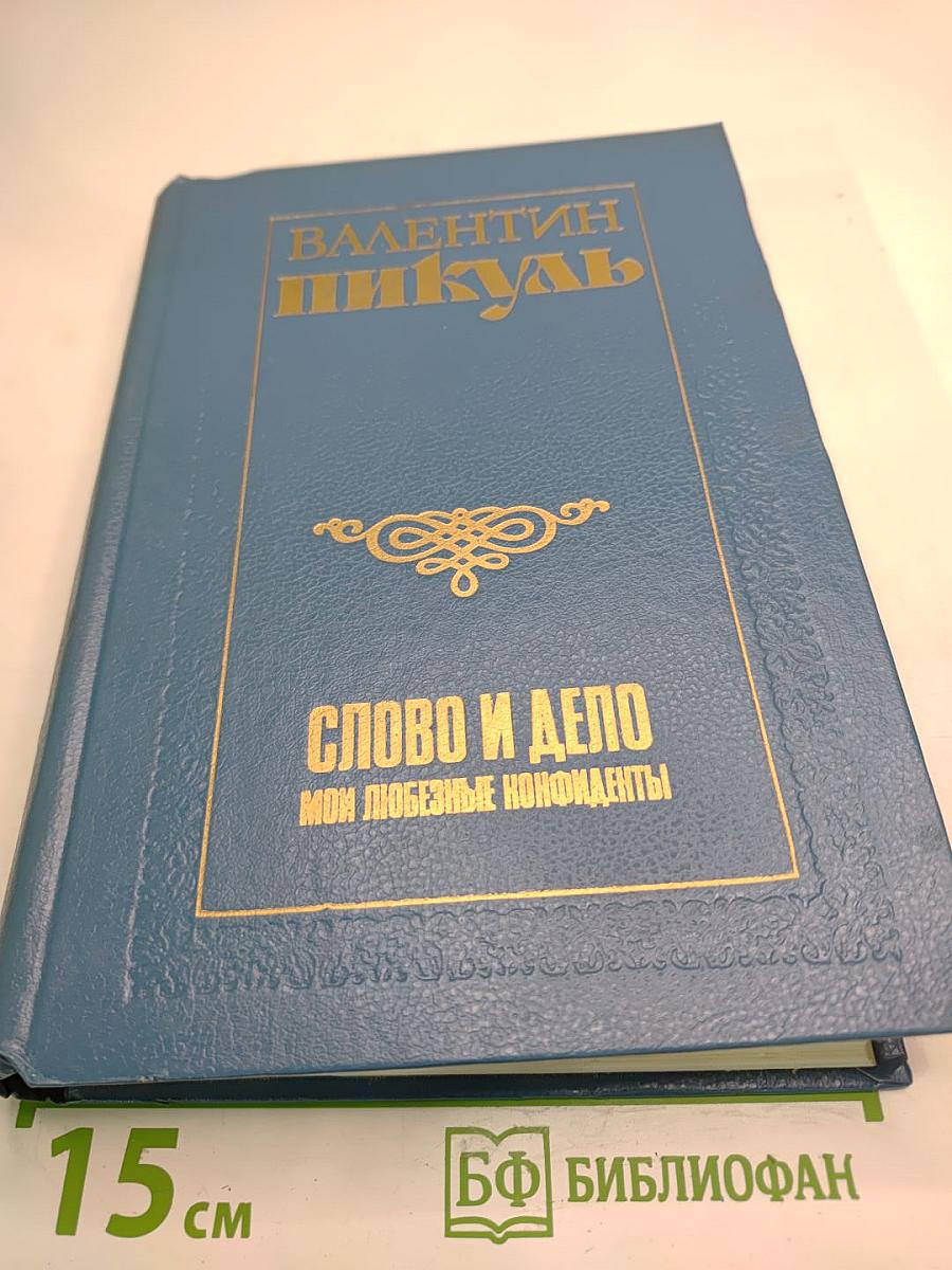 Слово и дело. Книга вторая: Мои любезные конфиденты