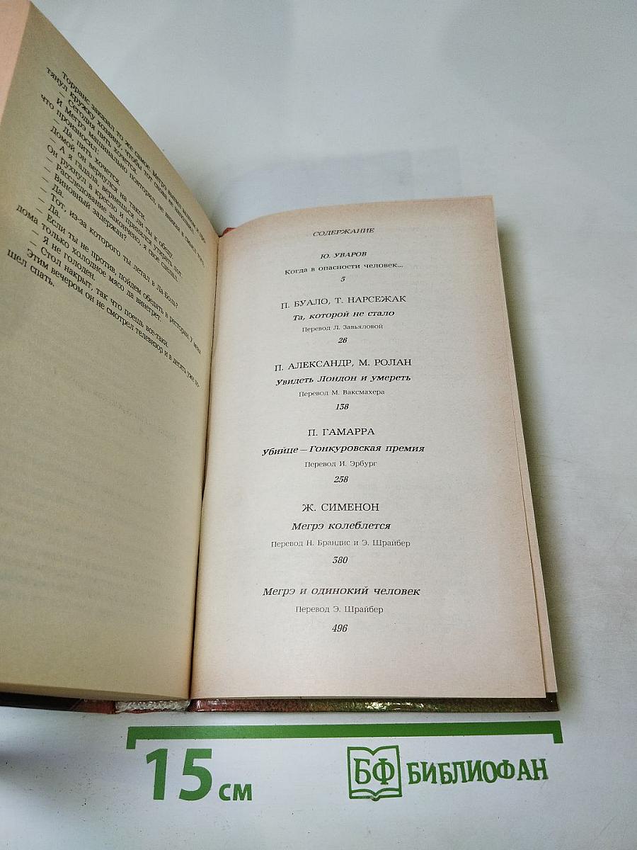 Современный французский детективный роман