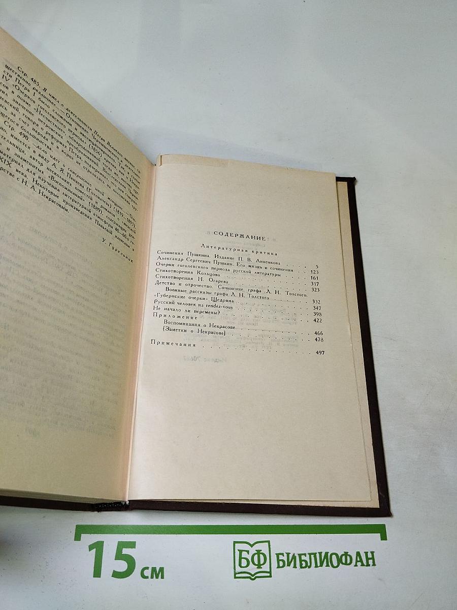 Собрание сочинений. Том 3: Литературная критика