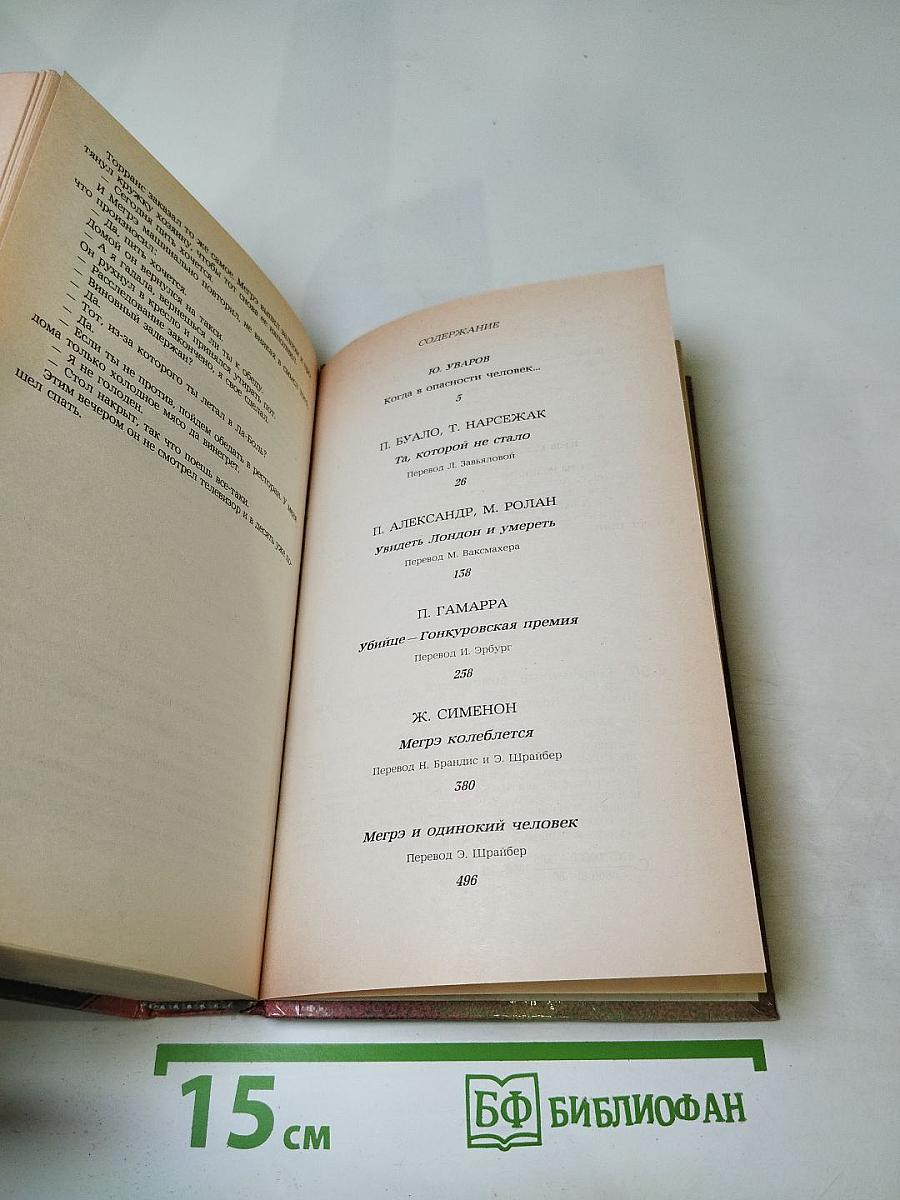 Современный французский детективный роман