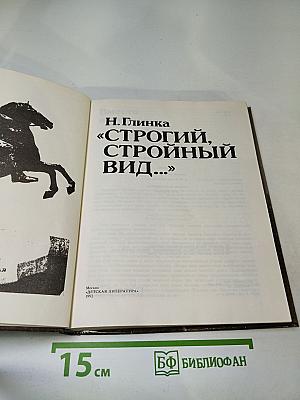 Строгий, стройный вид...