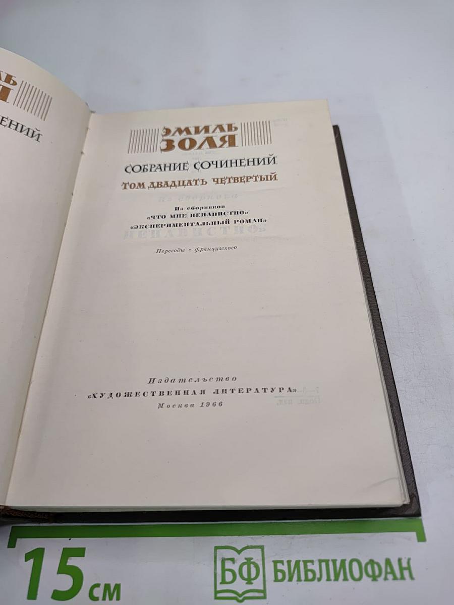 Том двадцать четвертый: Что мне ненавистно. Экспериментальный роман