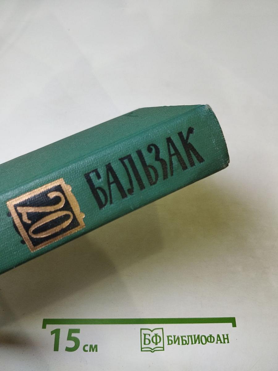 Бальзак. Собрание сочинений в 24 томах. Том 20. Человеческая комедия