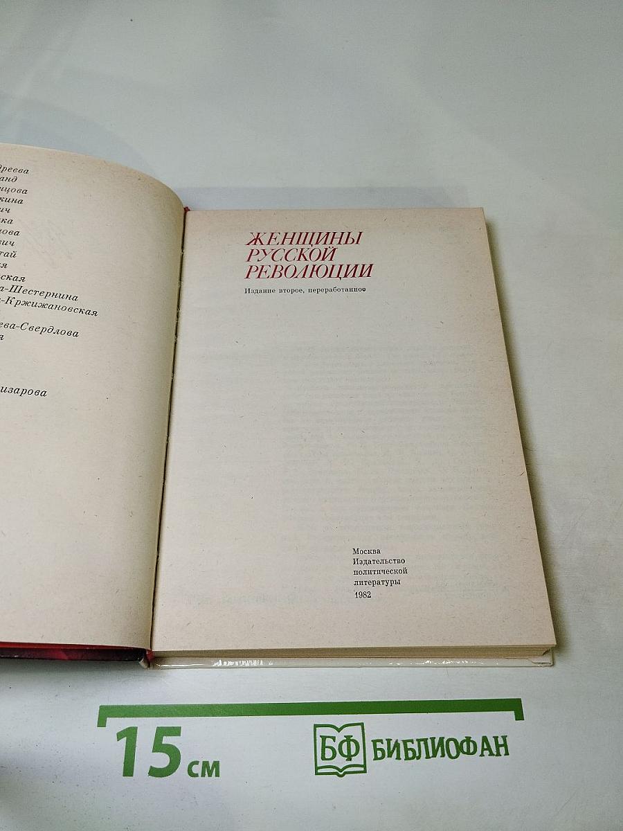 Женщины русской революции