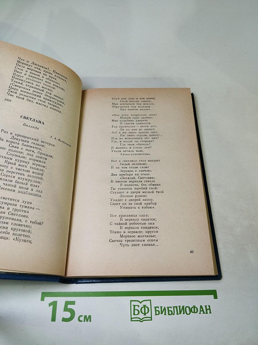 В. А. Жуковский. "Всё необъятное в единый дух теснится..."