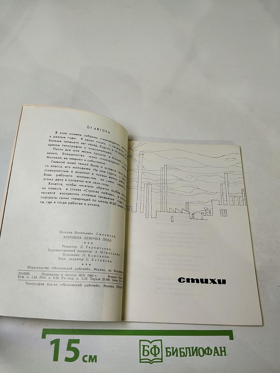 Хорошая девочка Лида. Стихи