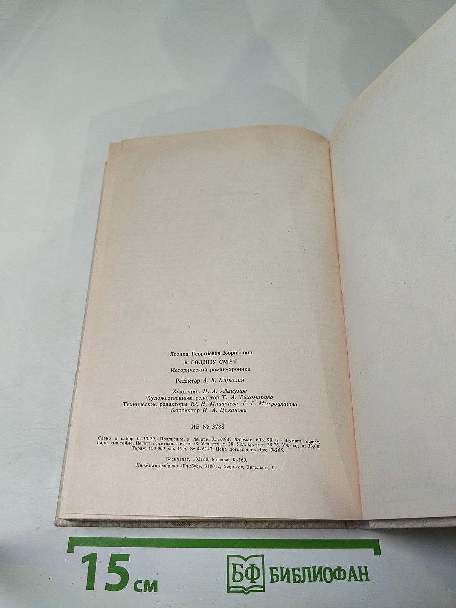 В годину смут