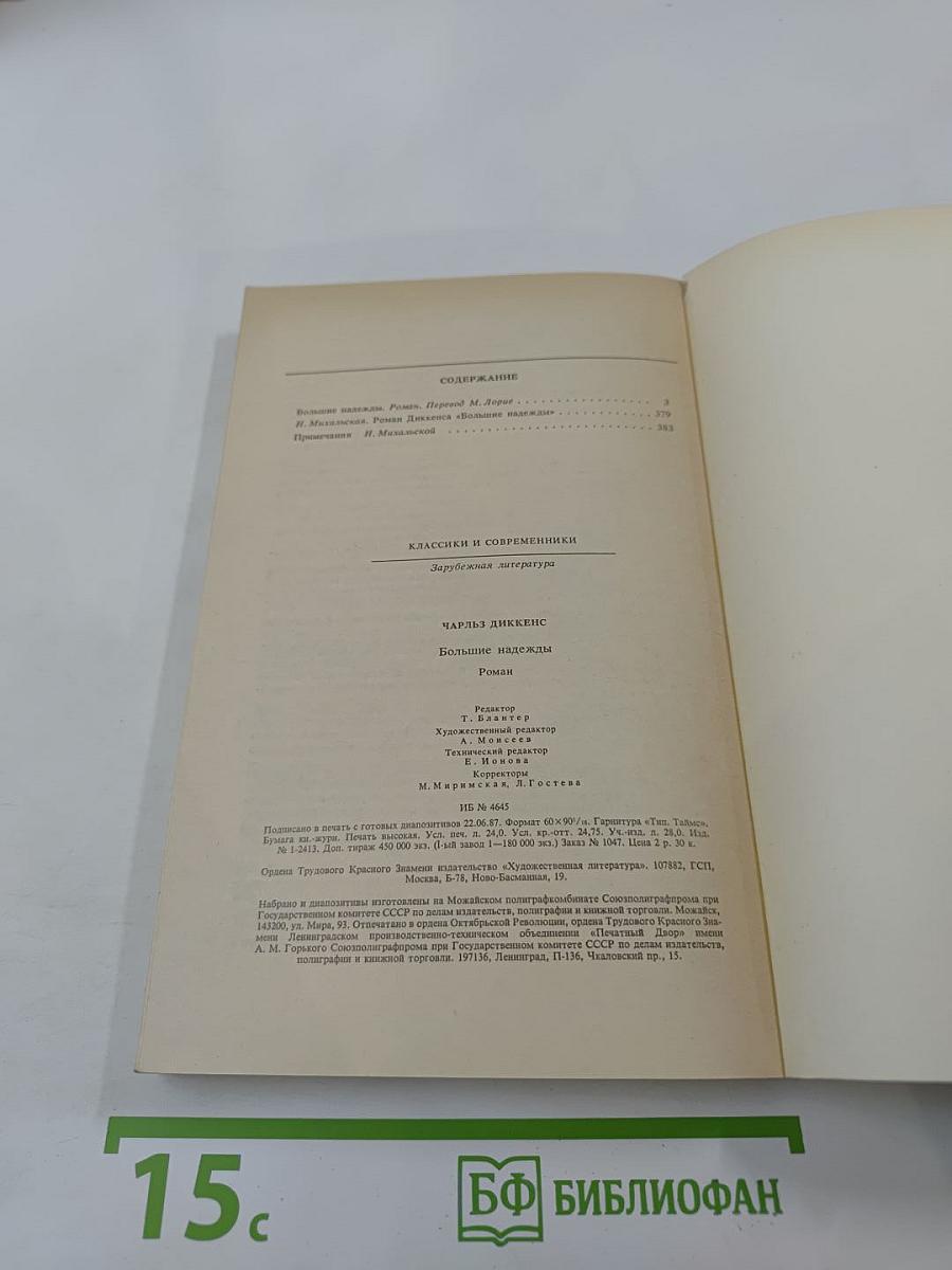 Большие надежды