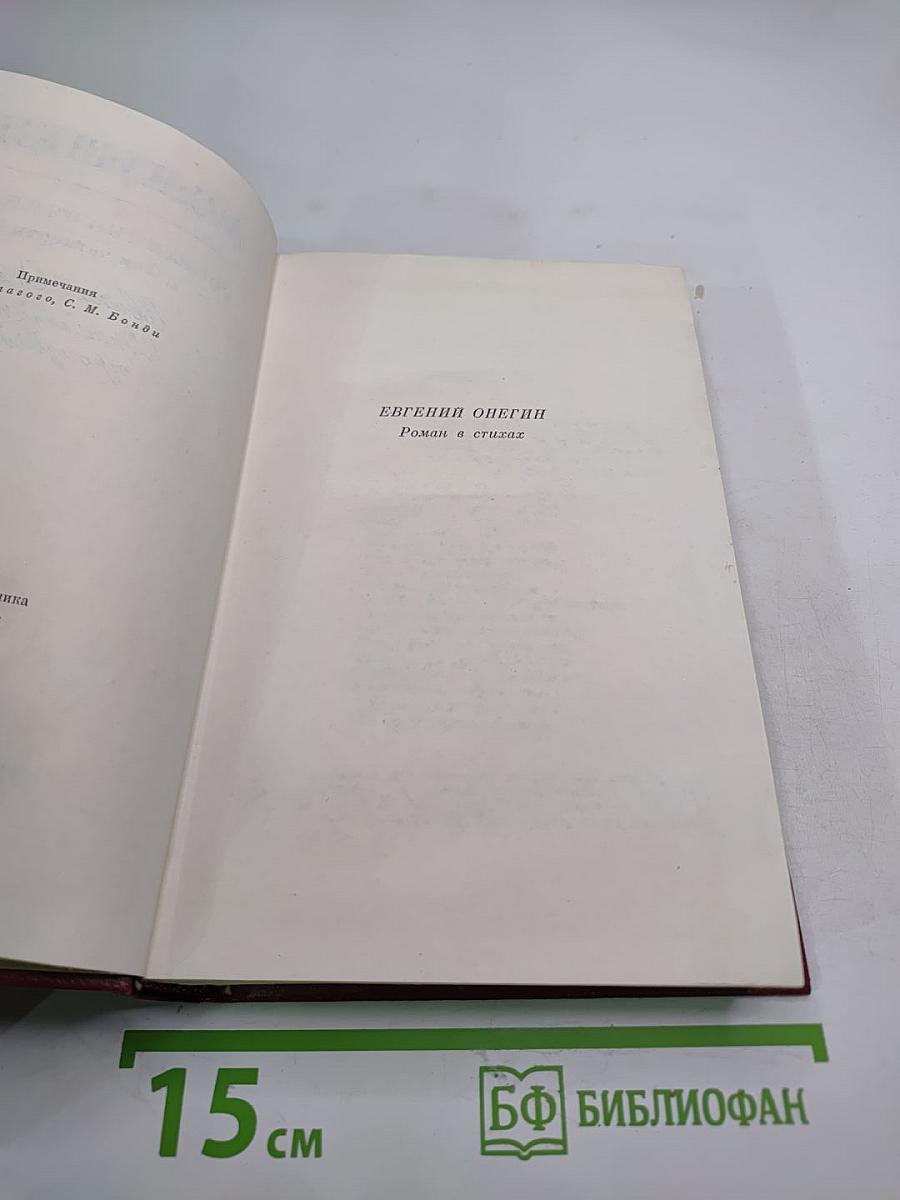 Собрание сочинений. Том четвертый. Евгений Онегин. Драматические произведения