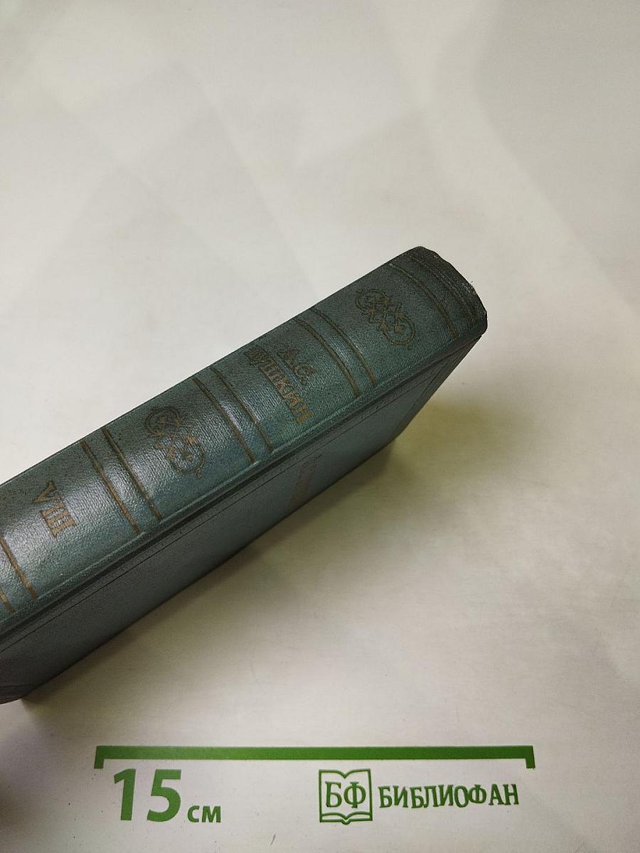 Полное собрание сочинений А.С. Пушкина. Том восьмой: Автобиографическая и историческая проза