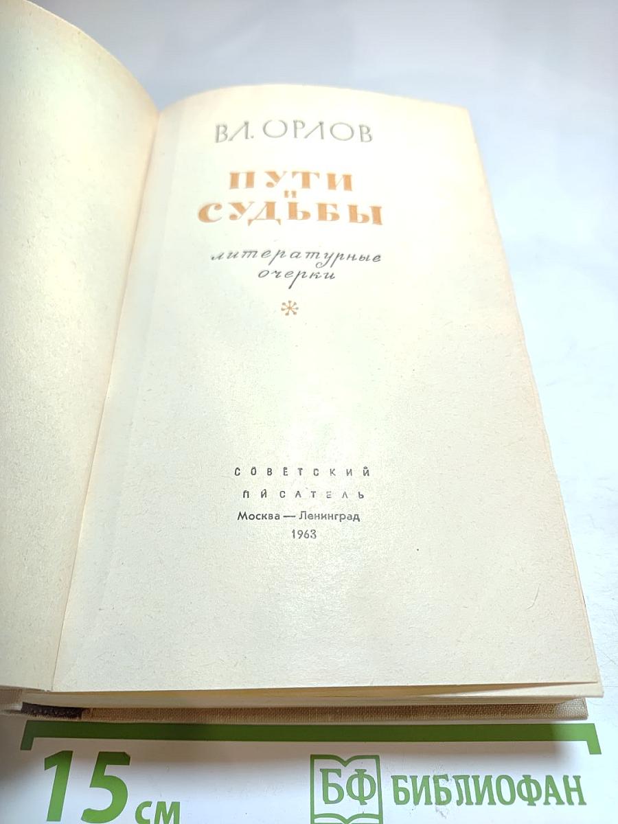 Пути судьбы: литературные очерки