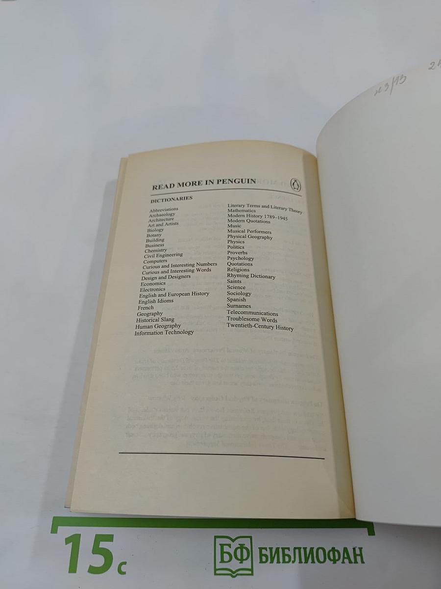 The Penguin Dictionary of Economics