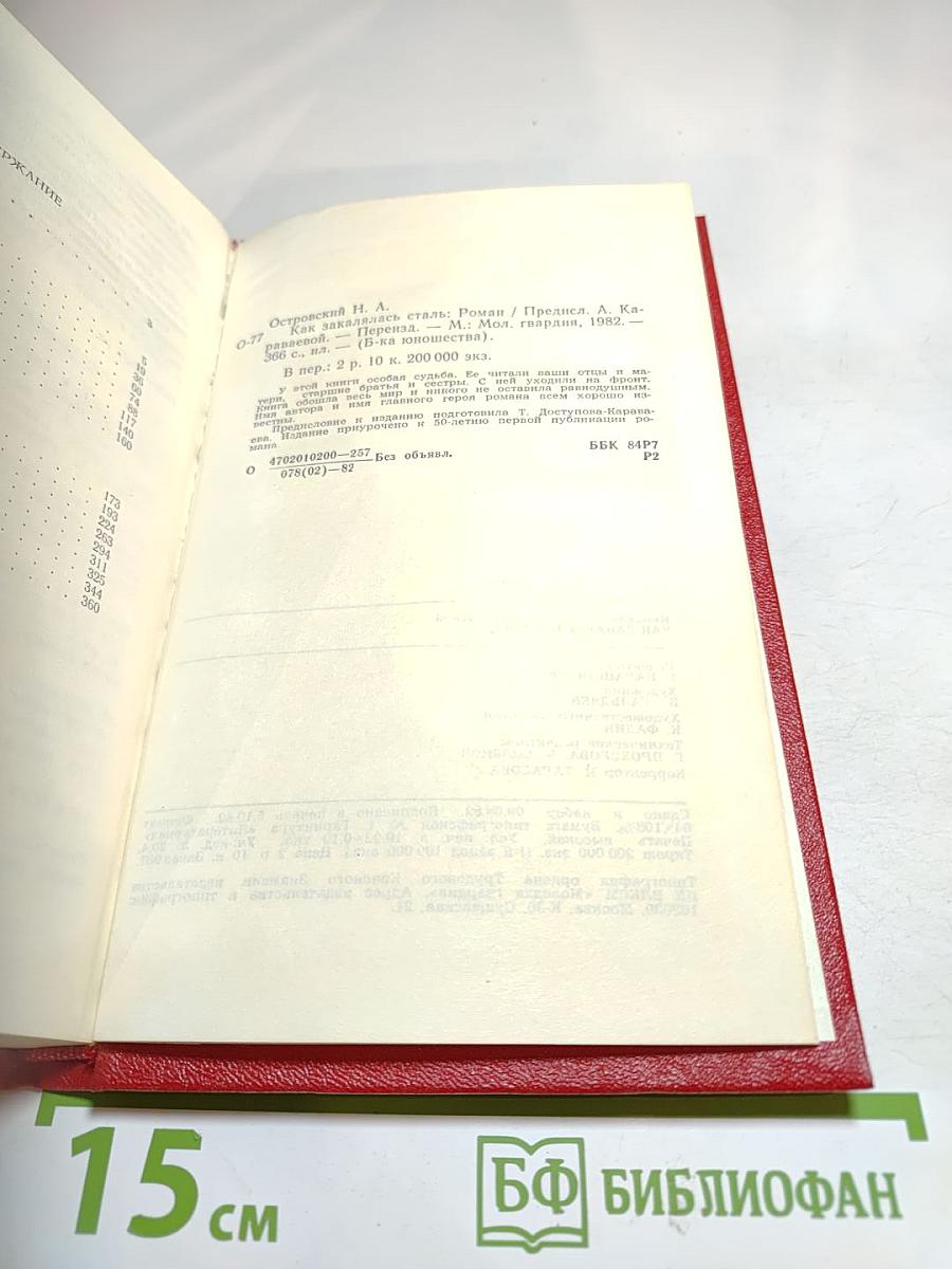 Как закалялась сталь